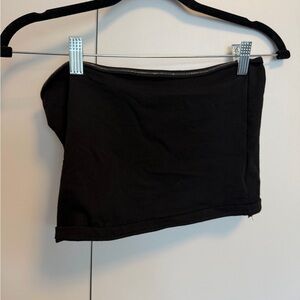 Classic Black Strapless Tube Top